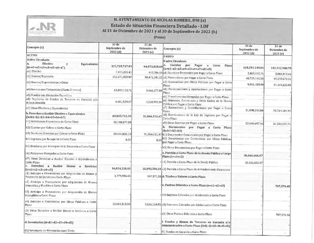 thumbnail of 9. Estado de Situación Financiera-LDF