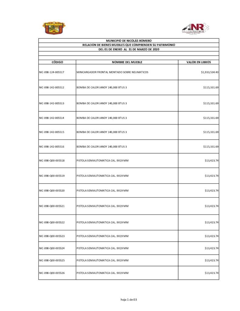 thumbnail of Formato de la Relación de Bienes Muebles e Inmuebles