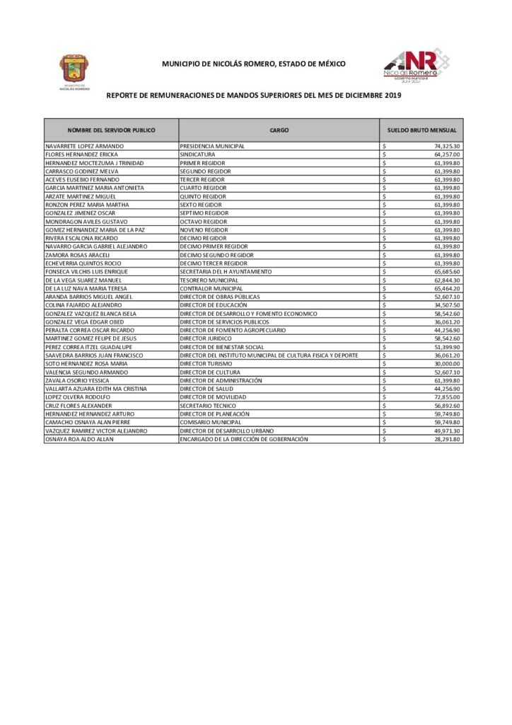 thumbnail of REPORTE DE REMUNERACIONES DE MANDOS SUPERIORES DEL MES DE DICIEMBRE 2019