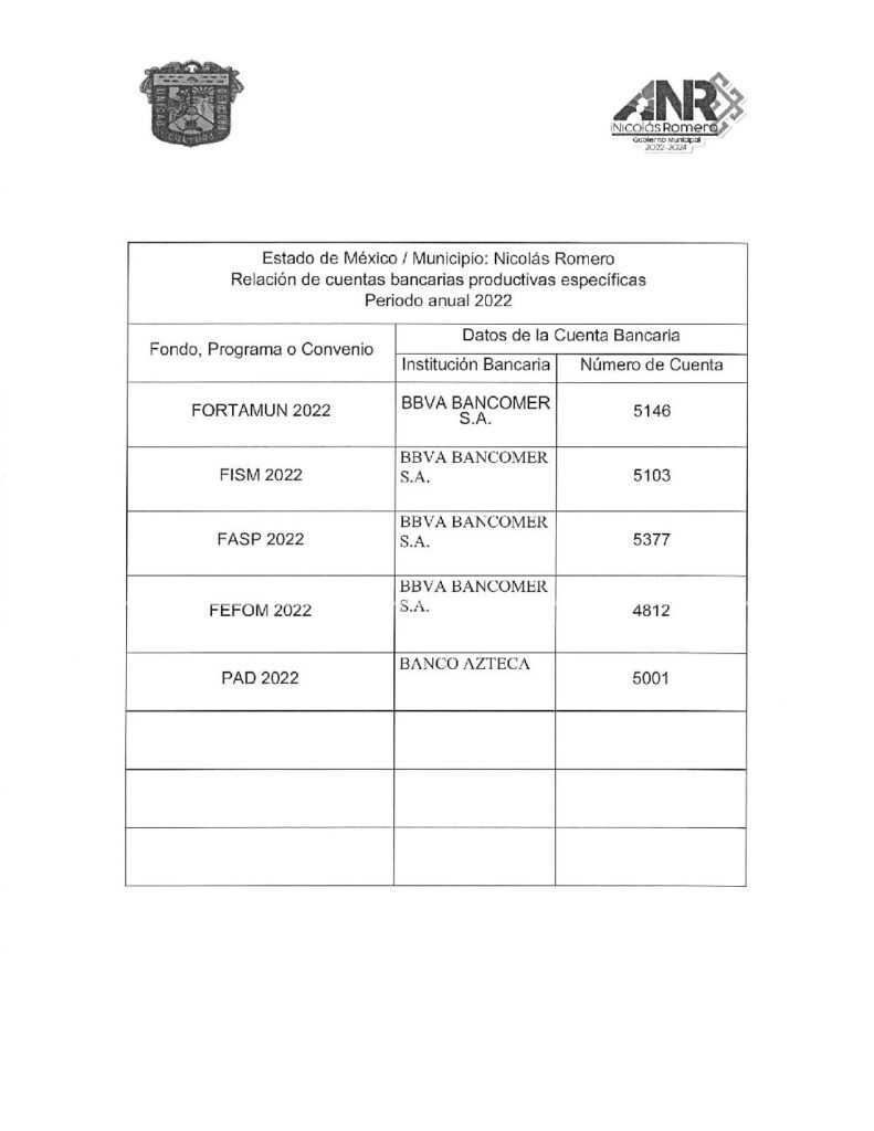 thumbnail of Norma para Establecer la Información de la Relación de Cuentas Bancarias Productivas – copia