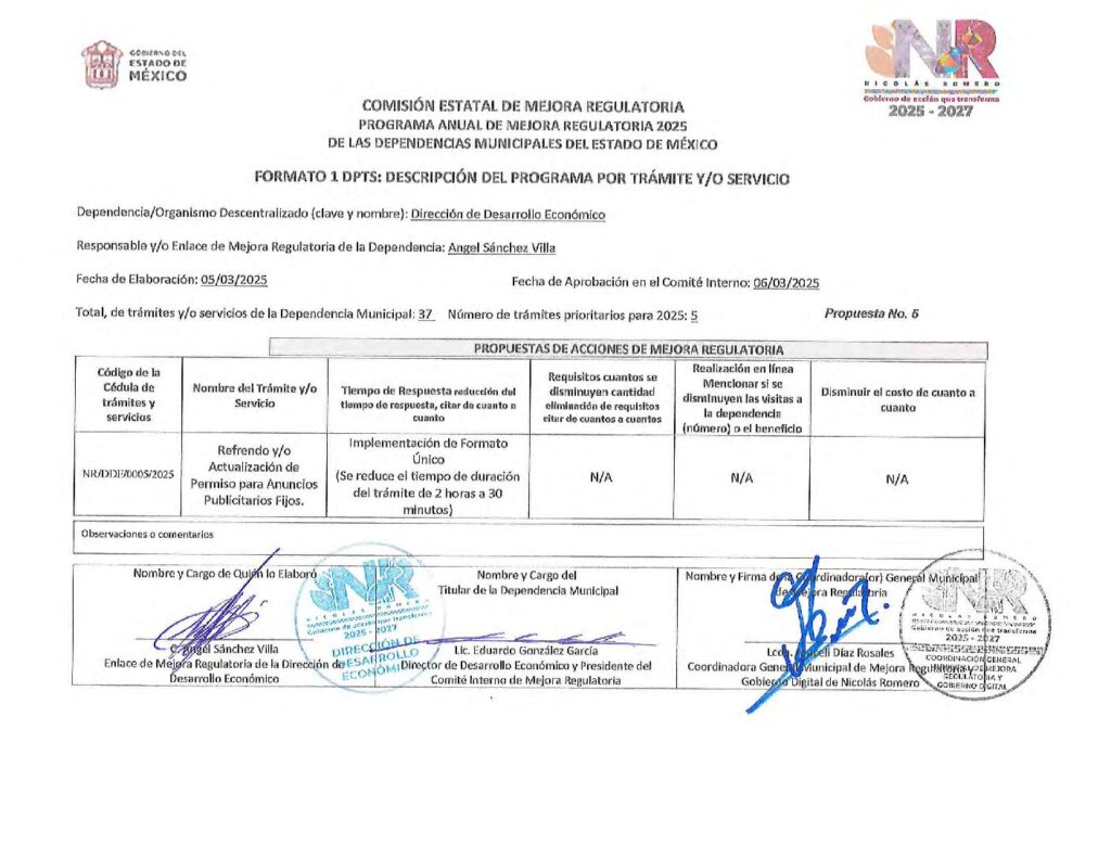 thumbnail of 5 DPTS Refrendo yo Actualización de Permisos para Anuncios Publicitarios Fijos.