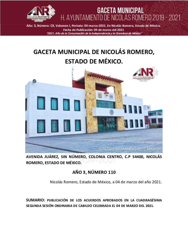 thumbnail of 18.- GACETA 110_ 04-marzo-2021(REGLAMENTO INTERNO DE CAPACITACIÓN)