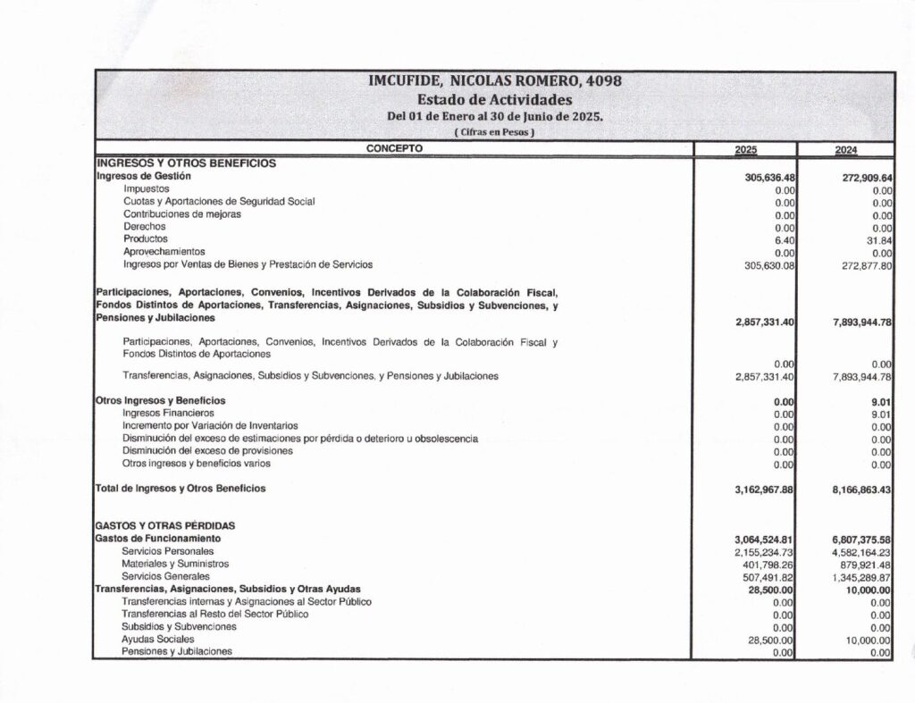 thumbnail of ESTADO DE ACTIVIDADES