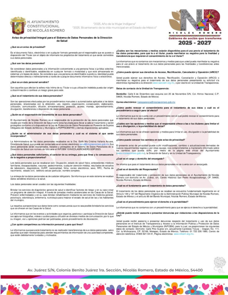 thumbnail of Dirección de Salud