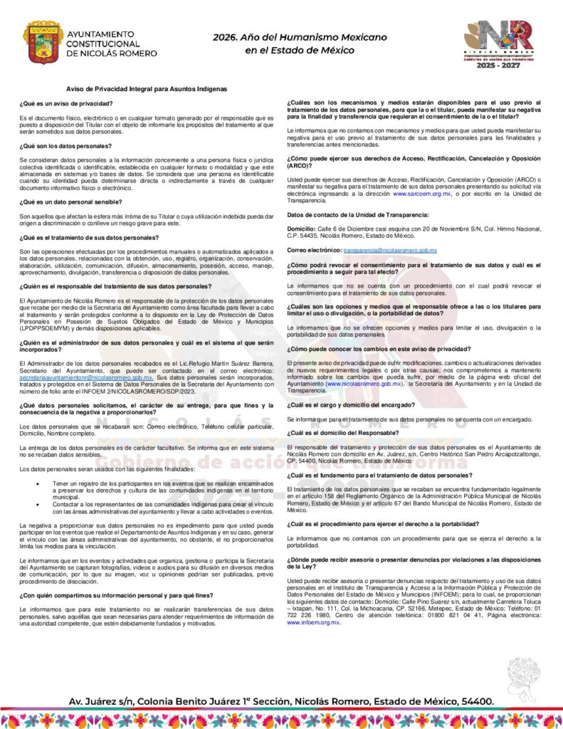 thumbnail of Asuntos Indígenas