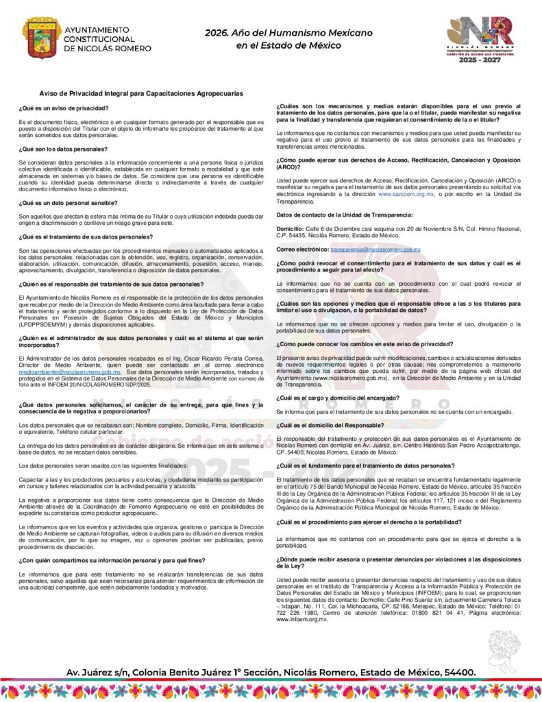 thumbnail of Capacitaciones Agropecuarias