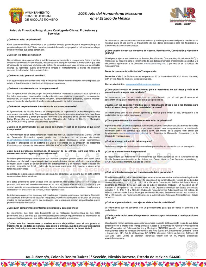 thumbnail of Catálogo de Oficios, Profesiones y Servicios