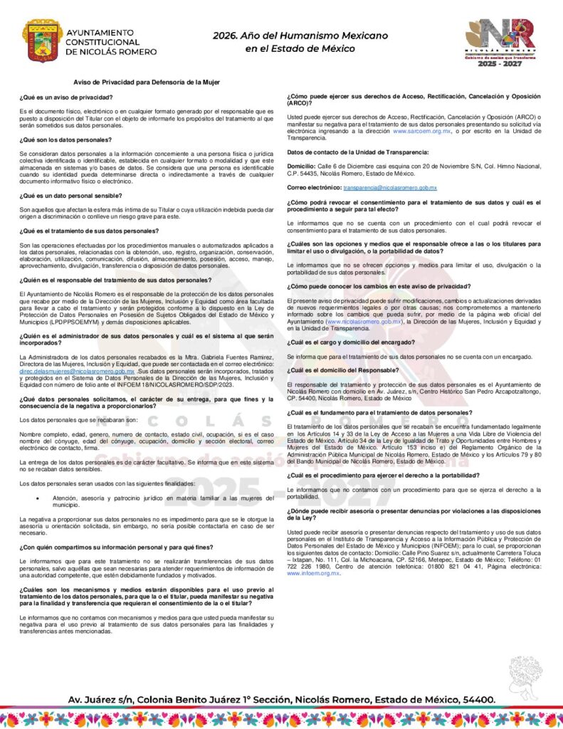 thumbnail of Defensoría de la Mujer