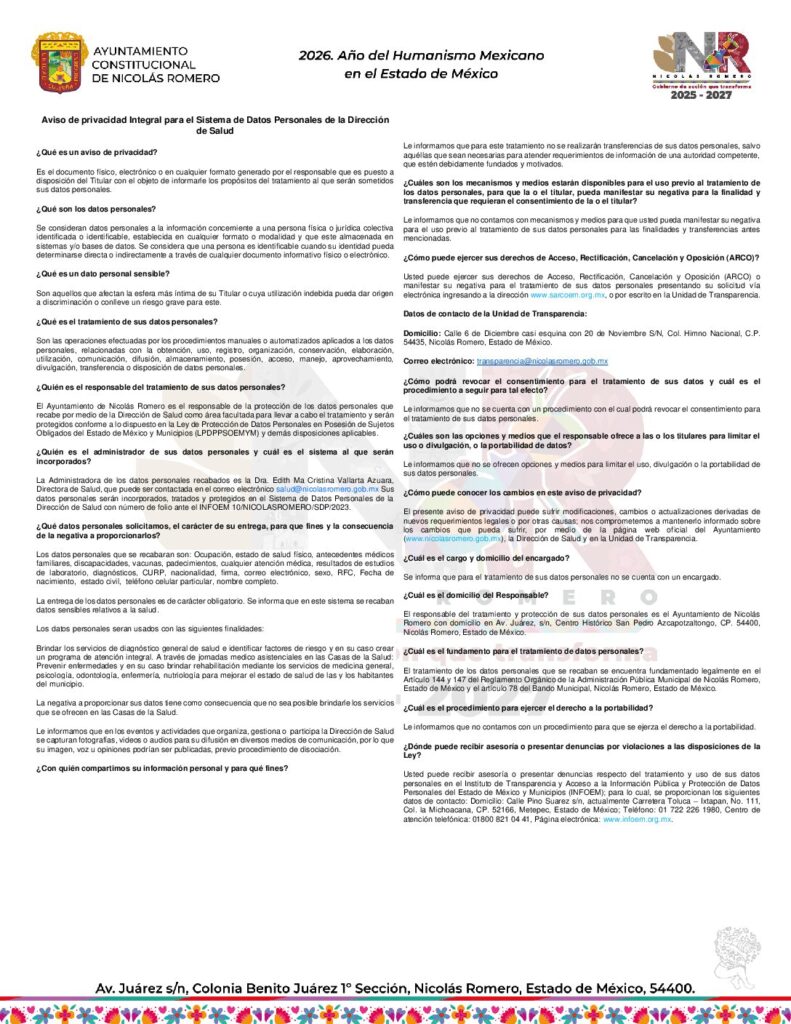 thumbnail of Dirección de Salud