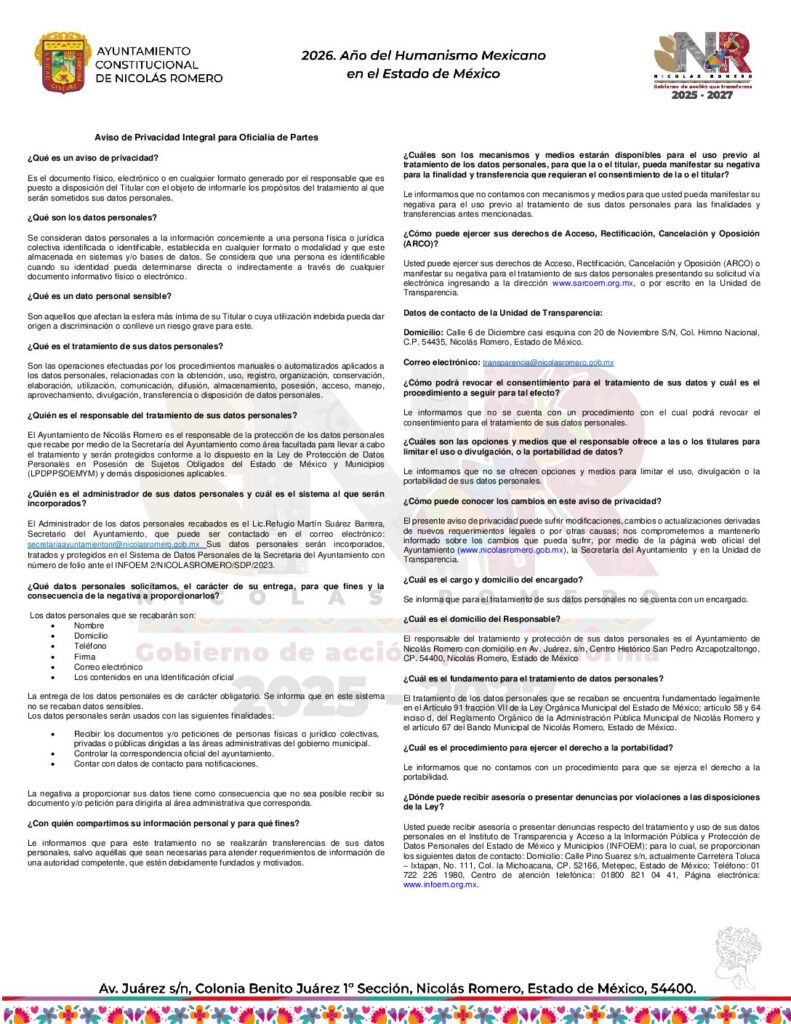 thumbnail of Oficialia de Partes