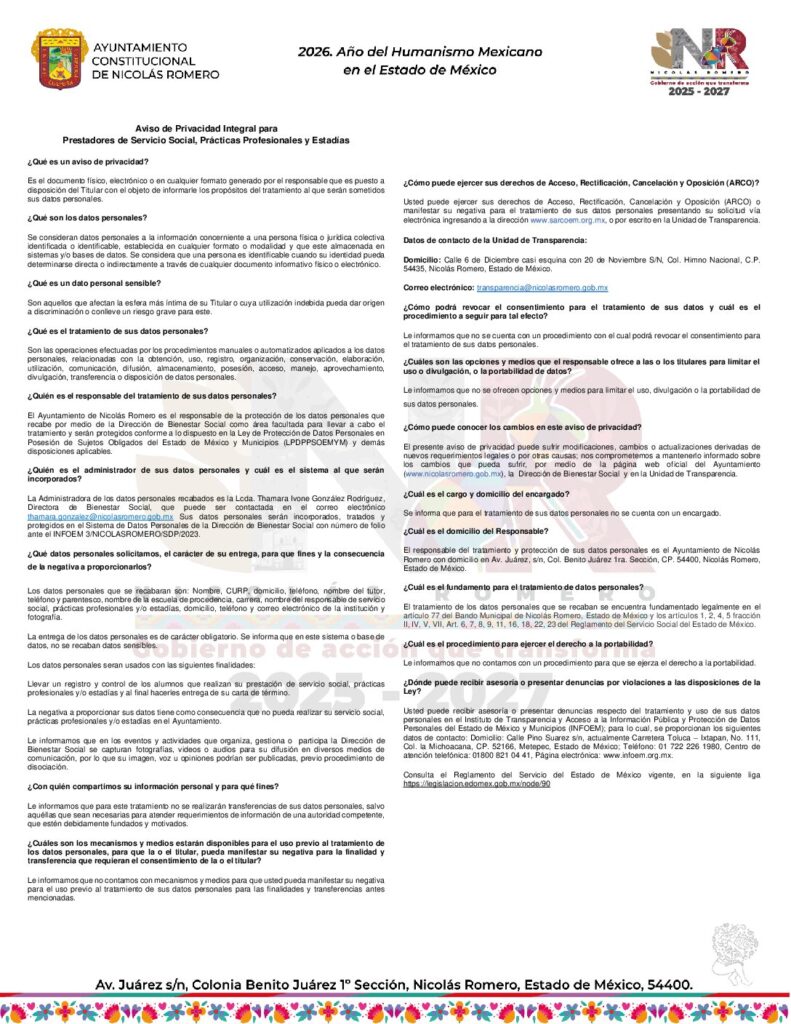 thumbnail of Prestadores de Servicio Social, Prácticas Profesionales y Estadías