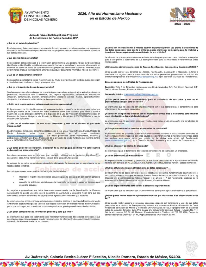 thumbnail of Programa de actualización del padrón ganadero UPP