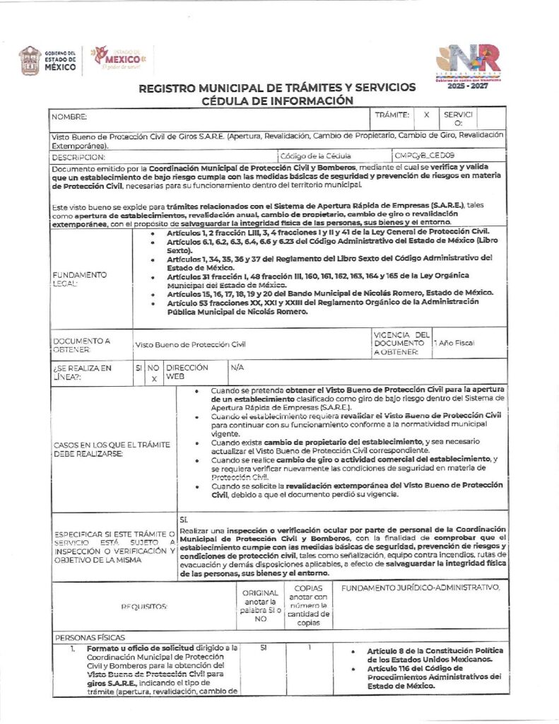 thumbnail of 9- Visto Bueno de Protección Civil de Giros de S.A.R.E.