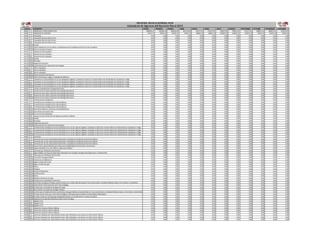 thumbnail of CALENDARIO DE INGRESOS