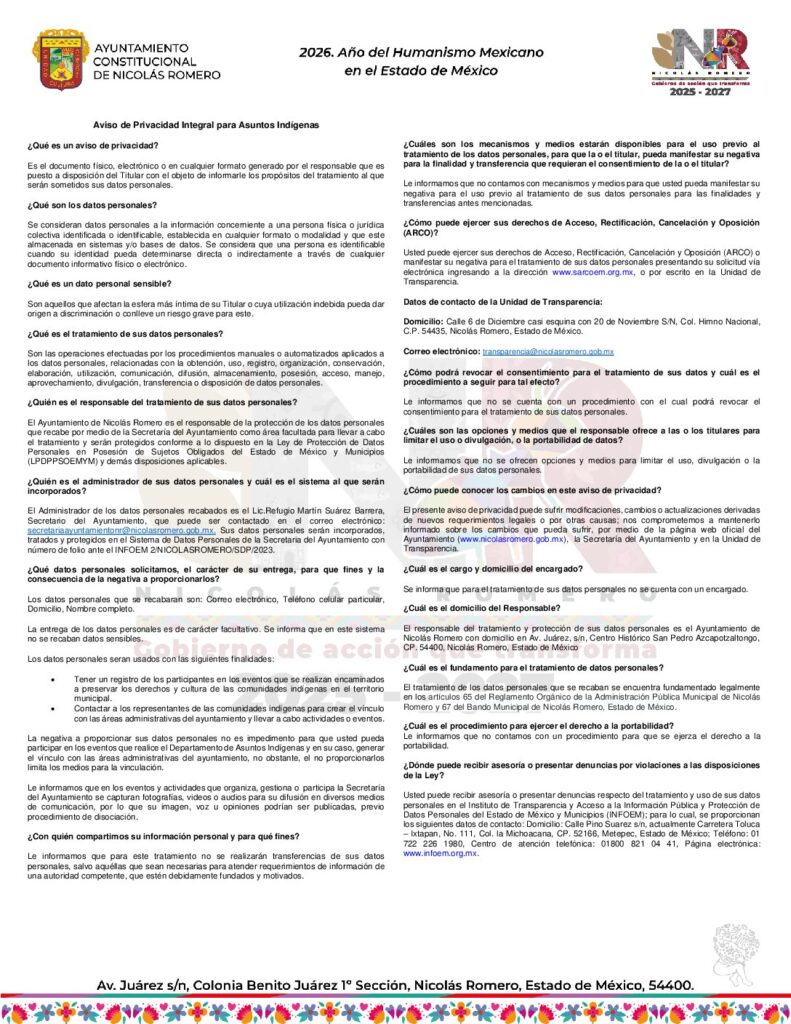thumbnail of Asuntos Indígenas