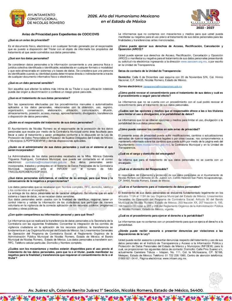 thumbnail of Expedientes de COCICOVIS