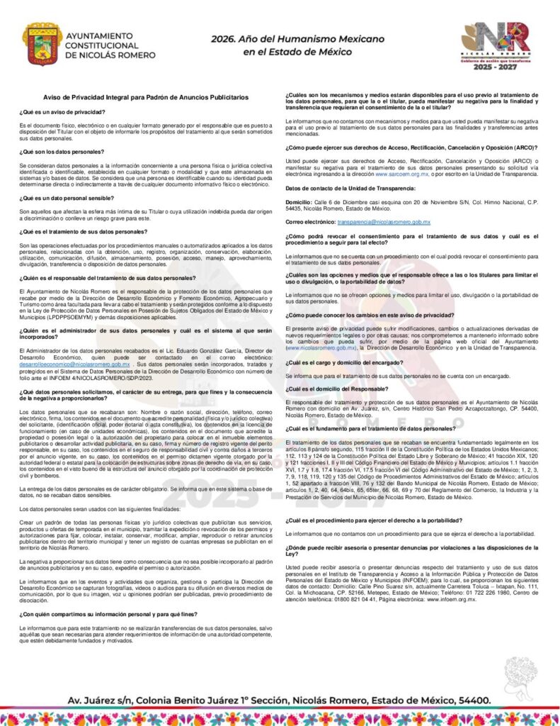 thumbnail of Padrón de anuncios publicitarios