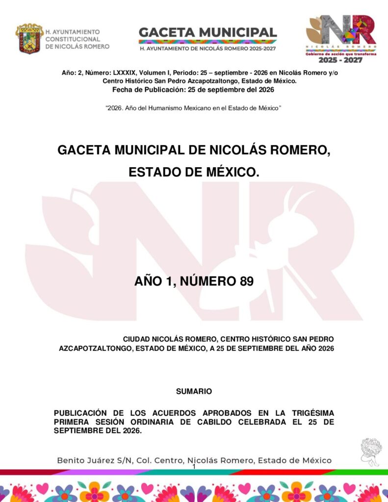 thumbnail of GACETA 89_25septiembre2026
