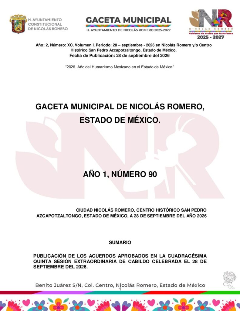 thumbnail of GACETA 90_28septiembre2026